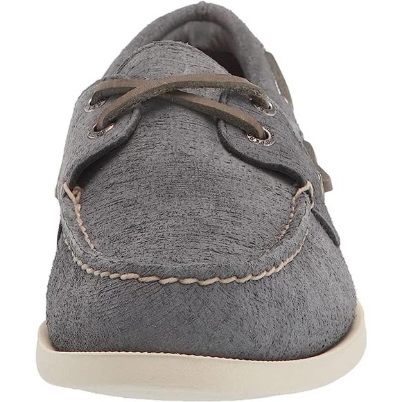 Sperry Men's Authentic Original PLUSHWAVE Boat Shoe, Navy Check, 7.5 - Picture 6 of 8